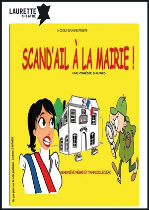 Affiche de Scand'ail à la mairie