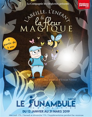 Affiche de L'abeille, l'enfant et la fleur magique