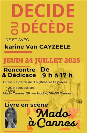 Affiche de Rencontre dédicace : livre en scène