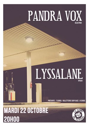 Affiche de Lyssalane + Pandra vox