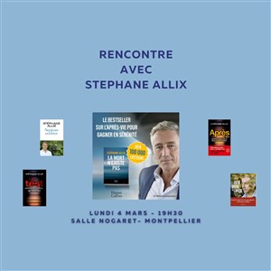 Affiche de Rencontre avec Stéphane Allix