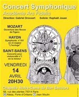 Affiche de Academie Ars Fidelis | Concert symphonique