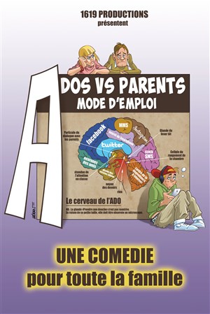 Affiche de Ados vs parents : mode d'emploi
