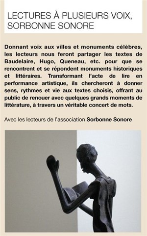 Affiche de La Sorbonne sonore aux Bernardins