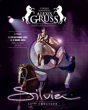 Affiche de Cirque National Alexis Gruss | Silvia