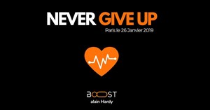 Affiche de Never give up