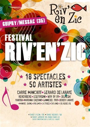 Affiche de Festival Riv'en Zic | 1er jour