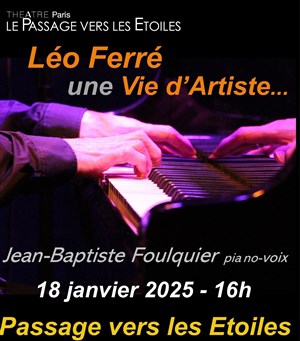 Affiche de Léo Ferré, une vie d'artiste