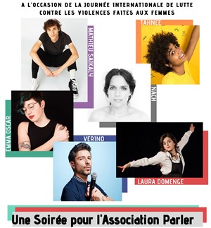 Affiche de Une soirée pour l'Association Parler, 3ème !