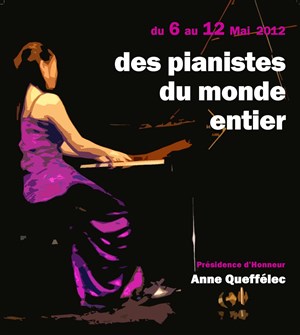 Affiche de 14ème Concours International de Piano d'Île de France