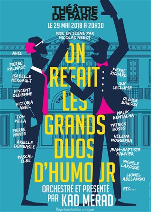 Affiche de On refait les grands duos d'humour | Animée par Kad Merad