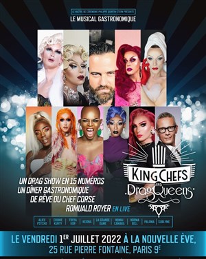 Affiche de Kingchefs and Dragqueens : Le musical gastronomique