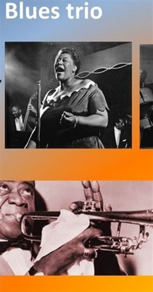 Affiche de Concert Blues Trio