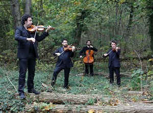 Affiche de Concert du Quatuor à cordes Leonis | Exils