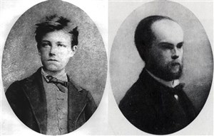 Affiche de Verlaine / Rimbaud