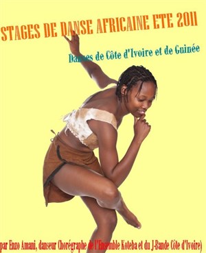 Affiche de Stage de danse africaine