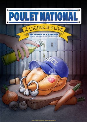 Affiche de Poulet National à l'huile d'olive