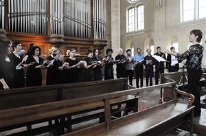 Affiche de Ensembles Vocaux, Solistes, Quatuor à Cordes et Orgue