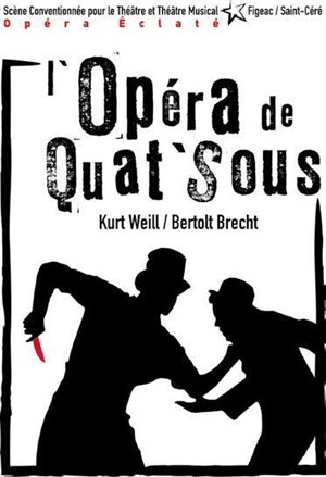 Affiche de L'opéra de quat'sous | avec Nicole Croisille