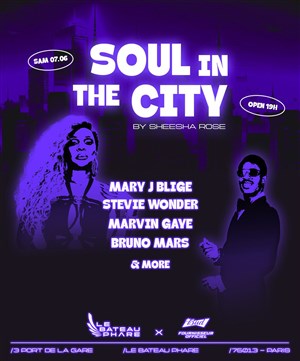 Affiche de Soul in the City