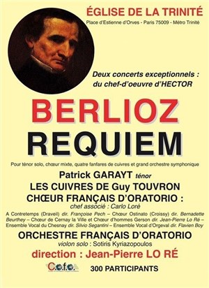 Affiche de Hector Berlioz : Requiem