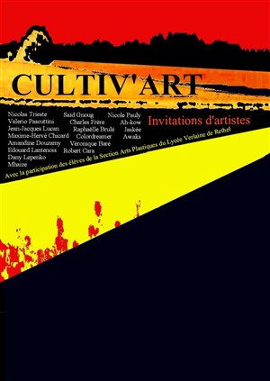 Affiche de Cultiv'Art - Invitations d'artistes 2011