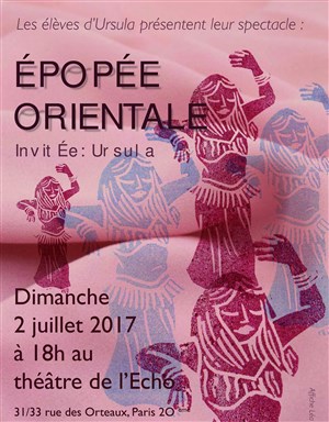 Affiche de Épopée Orientale