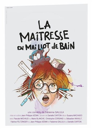 Affiche de La maîtresse en maillot de bain