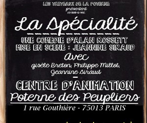 Affiche de La spécialité