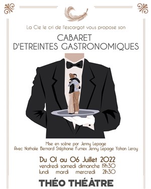 Affiche de Cabaret d'étreintes gastronomiques