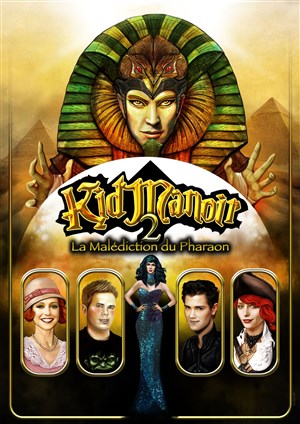 Affiche de Kid Manoir 2, la malédiction du pharaon
