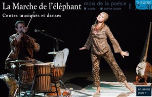 Affiche de La marche de l'éléphant