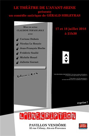 Affiche de L'inscription