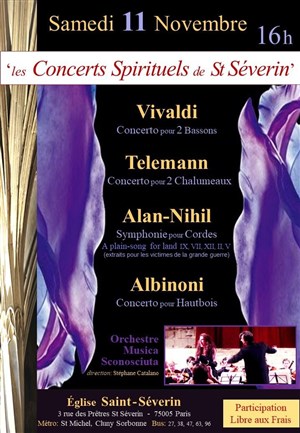 Affiche de Orchestre à cordes et Solistes