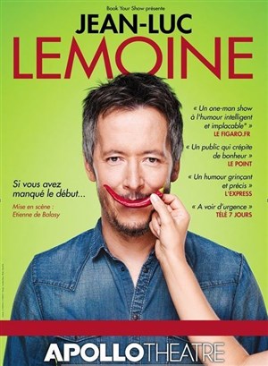 Affiche de Jean-Luc Lemoine dans Si vous avez manqué le début