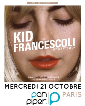 Affiche de Kid Francescoli + Kazy Lambist