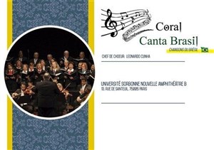 Affiche de Chorale brésilienne : Canta Brésil