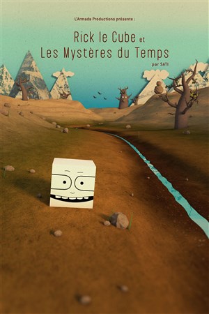 Affiche de Rick le cube et le mystère du temps par Sati