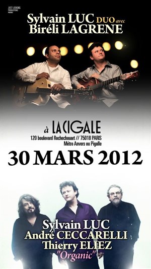 Affiche de Biréli Lagrène et Sylvain Luc