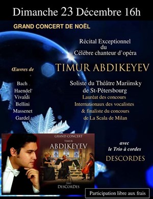 Affiche de Grand Concert de Noël du Couvent Dominicain 222