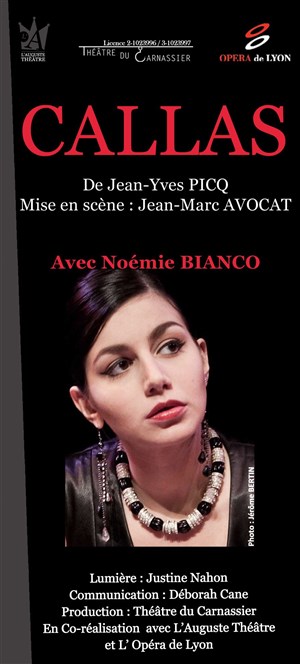 Affiche de Callas
