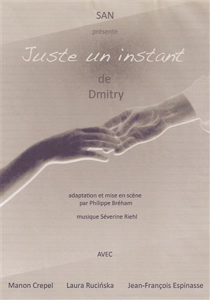 Affiche de Juste un instant | Théâtre de Nesle