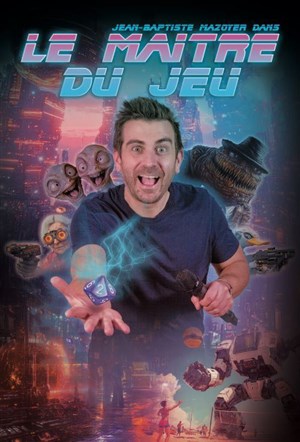 Affiche de Jean-Baptiste Mazoyer dans Le maître du jeu version science fiction