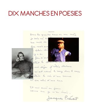Affiche de Dix manches en poésie avec Guy Feugier