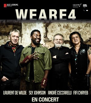Affiche de André Ceccarelli, Laurent de Wilde dans We are 4