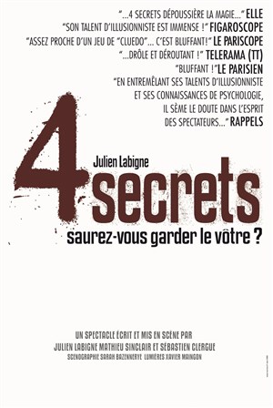 Affiche de 4 secrets