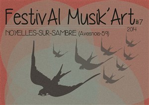 Affiche de Atelier d'écriture avec Syrano + Scène ouverte | Festival Musik'Art 7ème édition