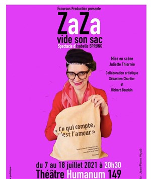 Affiche de Zaza vide son sac