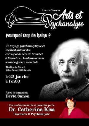 Affiche de Les conférences Arts et Psychanalyse : Pourquoi tant de haine ?