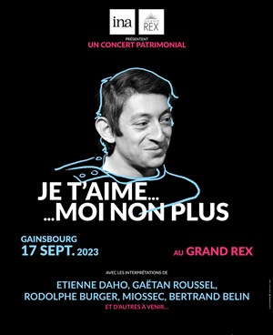 Affiche de Je t'aime... Du bout des lèvres | spécial Gainsbourg